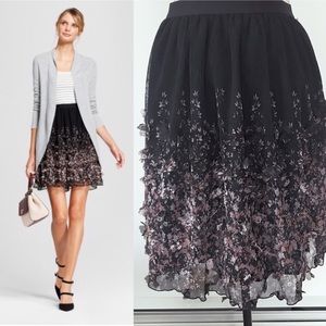 NWT A NEW DAY Target Floral Chiffon Skirt